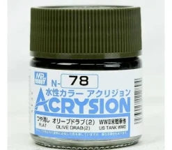 Acrysion N78 - Olive Drab (2) (Flat/Tank)