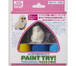 Acrysion Paint Try! - Budgerigar