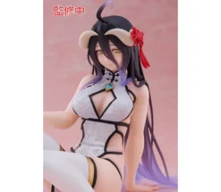 Albedo Chinese Dress Ver. Desktop Cute Figure