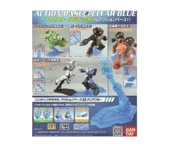 Aqua Blue Action Base2 Display Stand 1/144