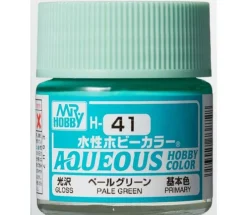 Aqueous Hobby Color Gloss Pale Green 10ml Bottle