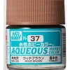Aqueous Hobby Color Gloss Wood Brown 10ml Bottle