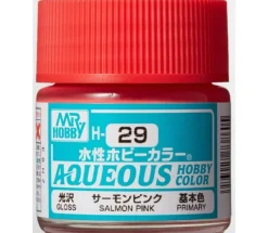 Aqueous Hobby Color Gloss Salmon Pink 10ml Bottle