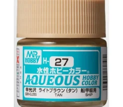 Aqueous Hobby Color Gloss Tan 10ml Bottle