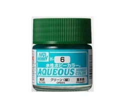 Aqueous Hobby Color Gloss Green 10ml Bottle