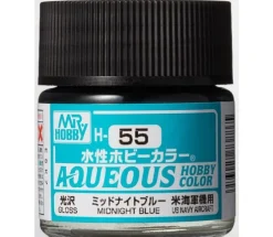 Aqueous Hobby Color Gloss Midnight Blue 10ml Bottle
