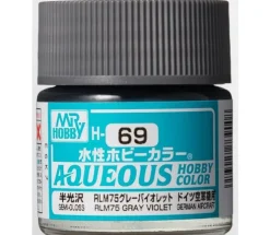 Aqueous Hobby Color Semi-Gloss RLM75 Gray Blue 10m