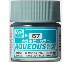 Aqueous Hobby Color Semi-Gloss RLM65 Lt Blue 10ml