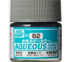 Aqueous Hobby Color Semi-Gloss Dark Gray(1) 10ml
