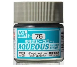 Aqueous Hobby Color Semi-Gloss Dark Sea Grn 10ml