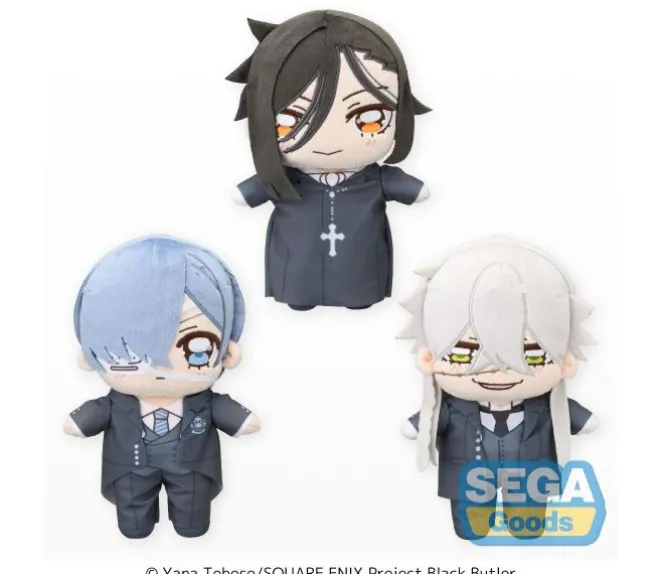 Black Butler: Public School Arc KIRA MUCCHI Anime Plush EX