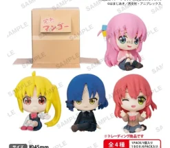 Bocchi the Rock! Can hide in Cardboard! Kessoku Band Sitting Figure Box Ver.