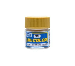 C39 Flat Dark Yellow - Sandy Yellow 10ml Bottle