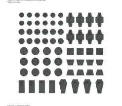 CUSTOMIZE MATERIAL DECORATION PARTS 1 GRAY