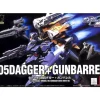 105 Dagger + gun Barrel HG 1/144 Scale Model Kit