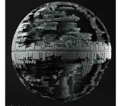 Death Star II 1/2,700,000 & Star Destroyer 1/14,500, Bandai Star Wars Plastic Model
