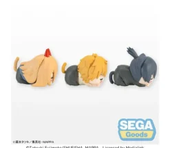Denji and Power and Aki Hayakawa (EX) Ohiruneko Mini Figure