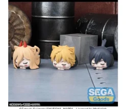 Denji and Power and Aki Hayakawa (EX) Ohiruneko Mini Figure