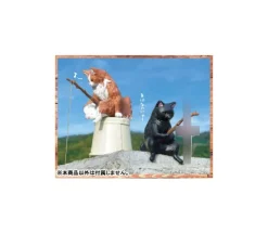 Fishing day 2 ~Cats killing time~