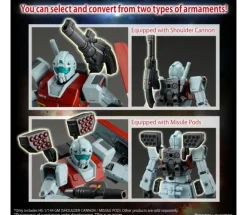 GM (SHOULDER CANNON / MISSILE POD) HG 1/144