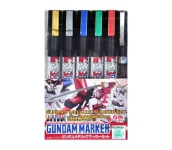 Gundam Marker Metallic Set of 6