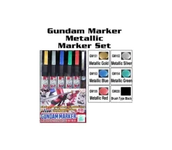 Gundam Marker Metallic Set of 6