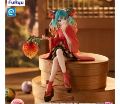 Hatsune Miku Flower Fairy Winter Cherry Noodle Stopper Figure