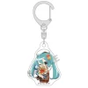 Hatsune Miku Mini Acrylic Key Chain Yellow