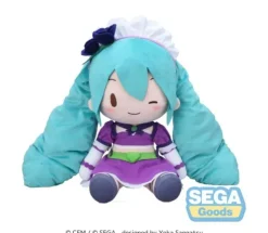 Hatsune Miku x Love and Berry Dress Up and Dance!Sparkly Purple LL fuwa petit Plush