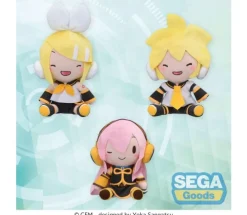 Kagamine Rin, Kagamine Len and Megurine Luka fuwa petit Plush EX