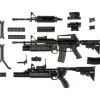 Little Armory LA100 M4A1 and M203 Type 2.0