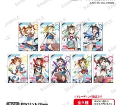 Love Live! School Idol Festival Square Can Badge Collection μ's Marine Ver.