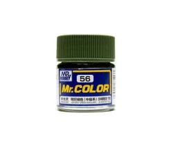 Mr. Color 56 - LJN Gray Green (Semi-Gloss/Tank)