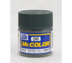 Mr Color Semi Gloss Gray Green RLM74