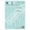 30 MS #2 Water Decals Multiuse