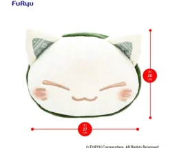 Nemuneko Cat Green Scarf Ver. Big Plush Toy