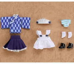 Nendoroid Doll: Outfit Set (Japanese-Style Maid - Blue)