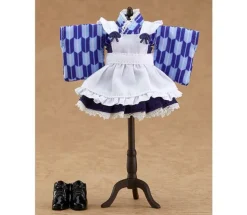 Nendoroid Doll: Outfit Set (Japanese-Style Maid - Blue)