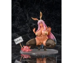 Nene Neji Original Illustration Pink Haired Girl Black Gal Ver.