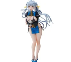 Panda-chan China Dress Complete Figure Sencha Illustration