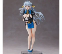 Panda-chan China Dress Complete Figure Sencha Illustration