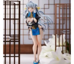 Panda-chan China Dress Complete Figure Sencha Illustration