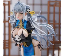 Panda-chan China Dress Complete Figure Sencha Illustration