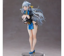 Panda-chan China Dress Complete Figure Sencha Illustration