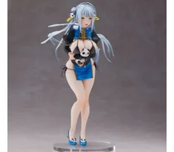 Panda-chan China Dress Complete Figure Sencha Illustration