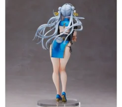 Panda-chan China Dress Complete Figure Sencha Illustration