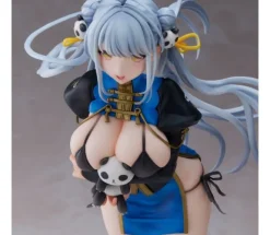 Panda-chan China Dress Complete Figure Sencha Illustration