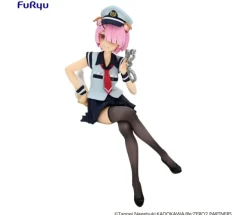 Ram Police Officer Cap with Dog Ears Noodle Stopper Figure