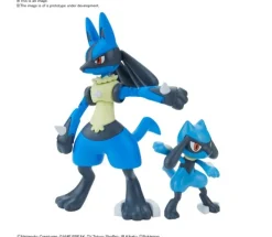 Riolu and Lucario Spirits Pokemon Model Kit