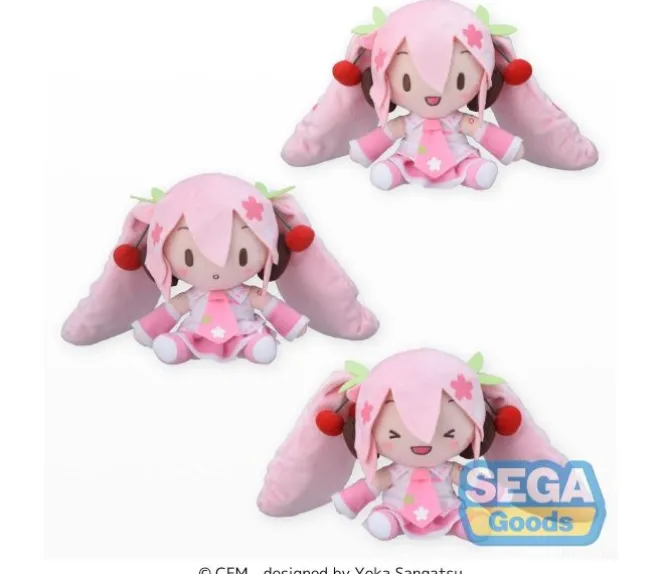 Sakura Miku EX fuwa petit Mini Plush